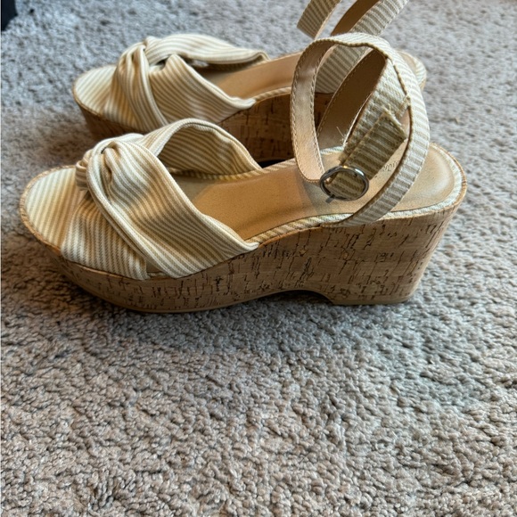Wedges denim shoes - Picture 2 of 5
